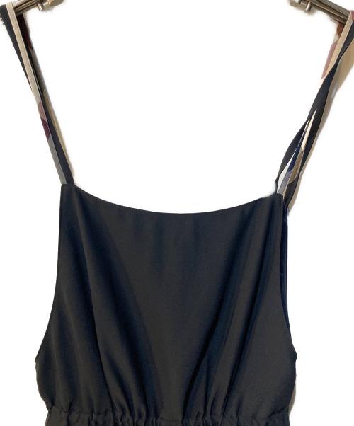 BLUE LABEL CRESTBRIDGE（ブルーレーベルクレストブリッジ）BLUE LABEL CRESTBRIDGE (ブルーレーベルクレストブリッジ) シックツイルオールインワン ネイビー サイズ:38の古着・服飾アイテム