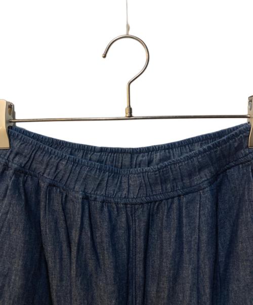 GRANDMA MAMA DAUGHTER（グランマママドーター）GRANDMA MAMA DAUGHTER (グランマママドーター) C/Lデニムイージーコクーンパンツ インディゴの古着・服飾アイテム