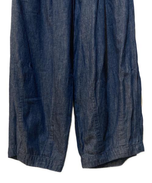 GRANDMA MAMA DAUGHTER（グランマママドーター）GRANDMA MAMA DAUGHTER (グランマママドーター) C/Lデニムイージーコクーンパンツ インディゴの古着・服飾アイテム
