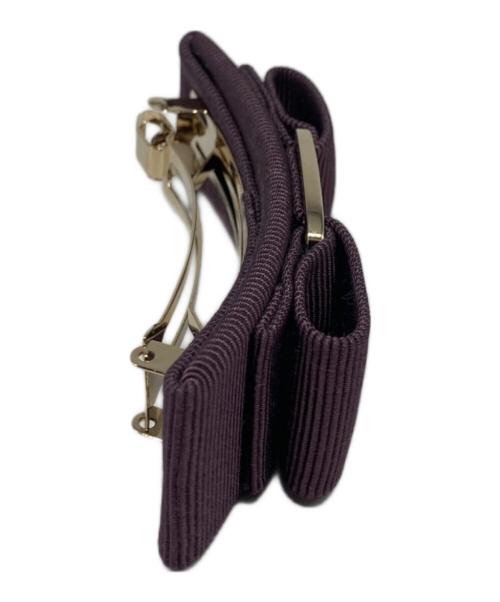 Salvatore Ferragamo（サルヴァトーレ フェラガモ）Salvatore Ferragamo (サルヴァトーレ フェラガモ) ヴァラリボンバレッタ パープルの古着・服飾アイテム