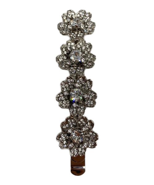 Roger Vivier（ロジェ ヴィヴィエ）Roger Vivier (ロジェ ヴィヴィエ) エフロレッセンス ヘアクリップ シルバーの古着・服飾アイテム