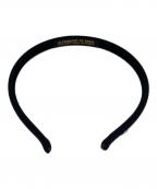 ALEXANDRE de Parisアレクサンドルドゥパリ）の古着「カチューシャ」｜ブラック