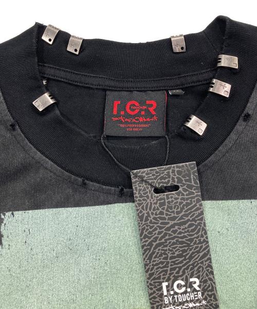 T.C.R DISTINY（テイーシーアールデスティニー）T.C.R DISTINY (テイーシーアールデスティニー) T.C.R NUPHORIA S/S TEE ブラック サイズ:2 未使用品の古着・服飾アイテム