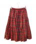 TAO COMME des GARCONS (タオ コムデギャルソン) ティアードチェックスカート レッド サイズ:S：20000円