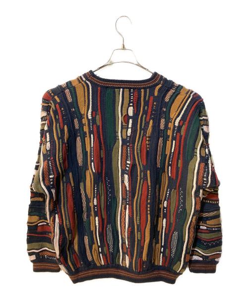 COTTON TRADERS（コットン トレーダーズ）COTTON TRADERS (コットン トレーダーズ) 3Dニットセーター マルチカラー サイズ:XLの古着・服飾アイテム