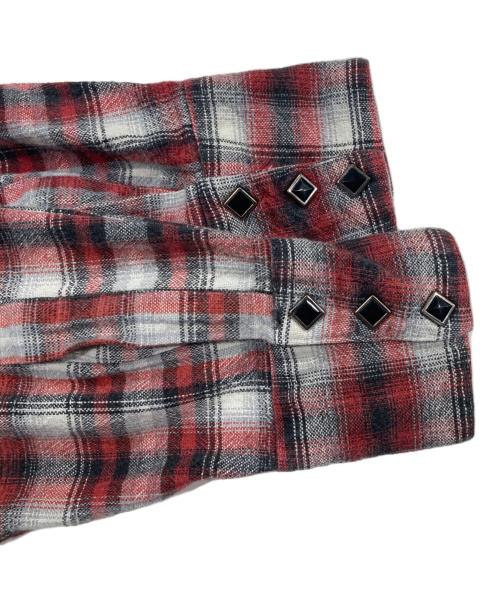 SUGAR CANE（シュガーケーン）SUGAR CANE (シュガーケーン) チェックシャツ レッド サイズ:Lの古着・服飾アイテム