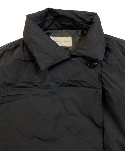 BARNYARDSTORM（バンヤードストーム）BARNYARDSTORM (バンヤードストーム) テーラーカラーダウン ブラックの古着・服飾アイテム