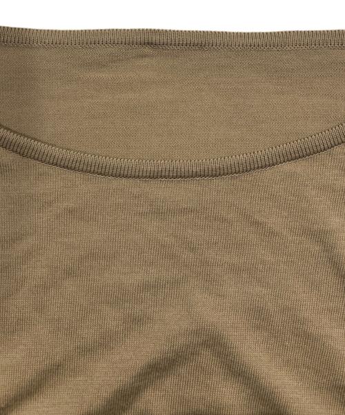 MUSE de Deuxieme Classe（ミューズ ドゥーズィエム クラス）MUSE de Deuxieme Classe (ミューズ ドゥーズィエム クラス) SUVINコットンボートワイドプルオーバー ブラウン サイズ:Freeの古着・服飾アイテム