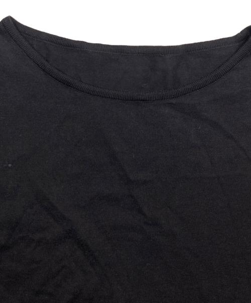 MUSE de Deuxieme Classe（ミューズ ドゥーズィエム クラス）MUSE de Deuxieme Classe (ミューズ ドゥーズィエム クラス) SUVINコットン ボートワイド プルオーバー ブラック サイズ:Freeの古着・服飾アイテム