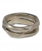 GARNIガルニ）の古着「クロッケリーダブルリング」｜シルバー