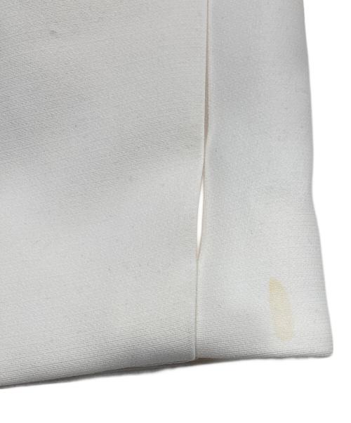 theory（セオリー）theory (セオリー) ノーカラージャケット ホワイト サイズ:2の古着・服飾アイテム