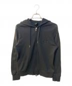 ARMANI EXCHANGEアルマーニ エクスチェンジ）の古着「ジップパーカー」｜ブラック