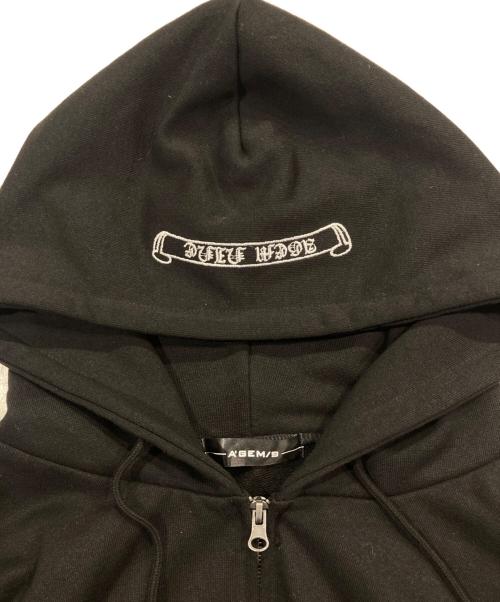 A'gem（エージェム）A'gem (エージェム) ジップパーカー ブラック サイズ:Freeの古着・服飾アイテム