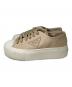 PRADA (プラダ) lace-up sneakers　スニーカー ベージュ サイズ:35.5：31000円