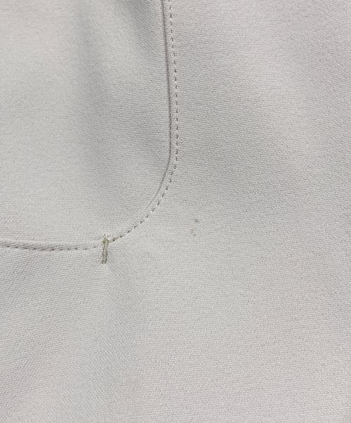 EPOCA（エポカ）EPOCA (エポカ) クリーンストレッチ ノーカラージャケット ベージュ サイズ:40の古着・服飾アイテム