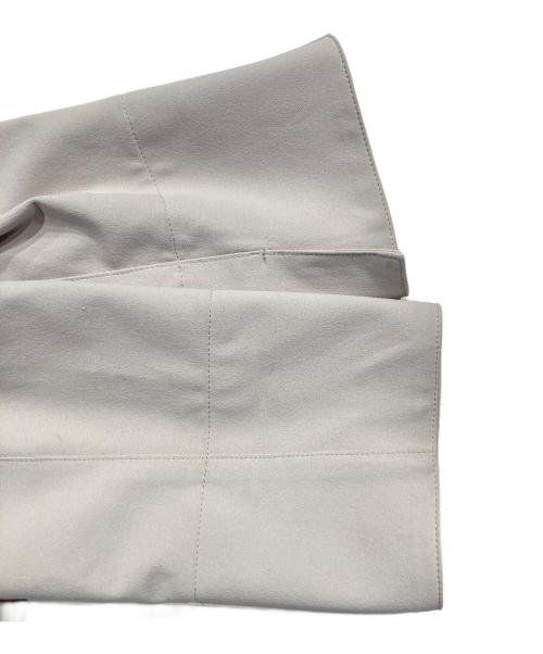 EPOCA（エポカ）EPOCA (エポカ) クリーンストレッチ ノーカラージャケット ベージュ サイズ:40の古着・服飾アイテム