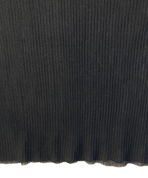 EVERYDAY I LIKE.（エヴリデイ アイ ライク）EVERYDAY I LIKE. (エヴリデイ アイ ライク) Silk Sheer Tight スカート ブラック サイズ:Freeの古着・服飾アイテム