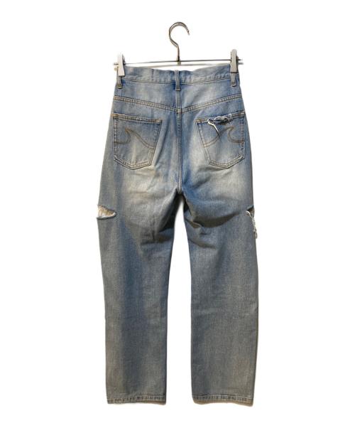 Sea Room lynn（シールームリン）Sea Room lynn (シールームリン) サイドカットデニムパンツ インディゴ サイズ:23の古着・服飾アイテム