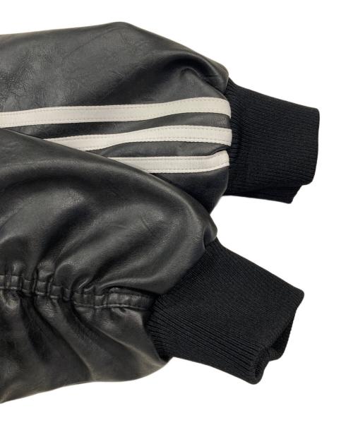 adidas（アディダス）adidas (アディダス) Adilenium シーズン 3 ビンテージ フェイクレザージャケット ブラック サイズ:XSの古着・服飾アイテム