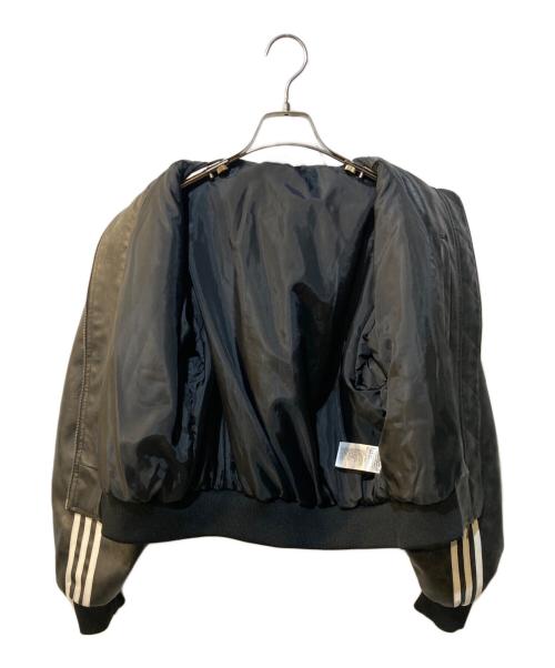 adidas（アディダス）adidas (アディダス) Adilenium シーズン 3 ビンテージ フェイクレザージャケット ブラック サイズ:XSの古着・服飾アイテム