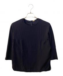 MUSE de Deuxieme Classe（ミューズ ドゥーズィエム クラス）の古着「EDEN クルーネックブラウス」｜ネイビー