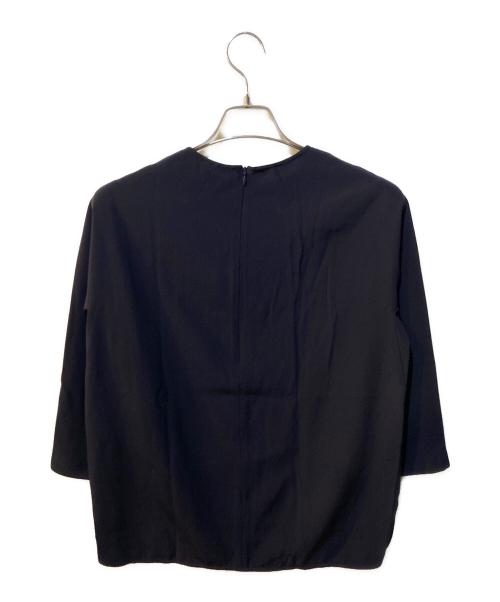 MUSE de Deuxieme Classe（ミューズ ドゥーズィエム クラス）MUSE de Deuxieme Classe (ミューズ ドゥーズィエム クラス) EDEN クルーネックブラウス ネイビー サイズ:Freeの古着・服飾アイテム