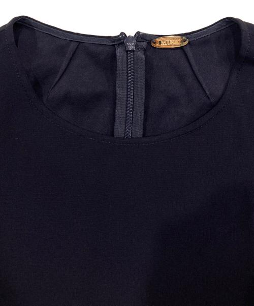 MUSE de Deuxieme Classe（ミューズ ドゥーズィエム クラス）MUSE de Deuxieme Classe (ミューズ ドゥーズィエム クラス) EDEN クルーネックブラウス ネイビー サイズ:Freeの古着・服飾アイテム