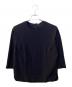 MUSE de Deuxieme Classe（ミューズ ドゥーズィエム クラス）の古着「EDEN クルーネックブラウス」｜ネイビー