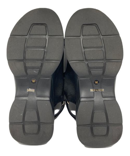 Le Talon（ル タロン）Le Talon (ル タロン) リボンスニーカーソールサンダル ブラック サイズ:Mの古着・服飾アイテム