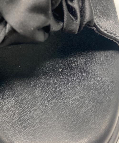 Le Talon（ル タロン）Le Talon (ル タロン) リボンスニーカーソールサンダル ブラック サイズ:Mの古着・服飾アイテム