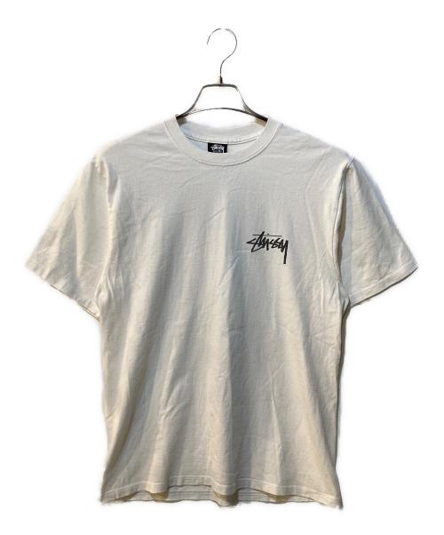 stussy（ステューシー）stussy (ステューシー) WITHERED FLOWER Tシャツ ホワイト サイズ:Mの古着・服飾アイテム