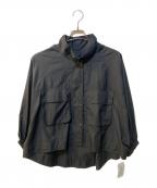 JILL STUARTジルスチュアート）の古着「撥水シアーブルゾン」｜ブラック