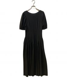 JILL STUART（ジルスチュアート）の古着「シュリンクカットドレス」｜ブラック