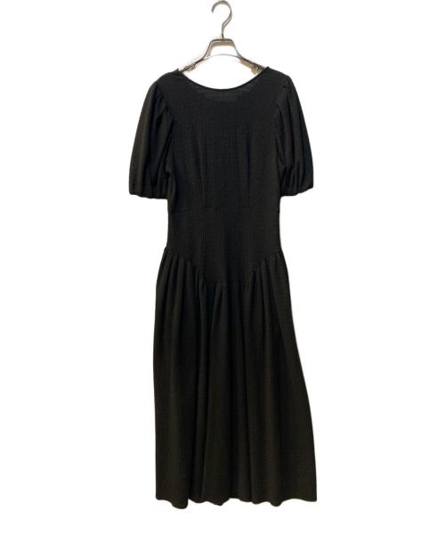 JILL STUART（ジルスチュアート）JILL STUART (ジルスチュアート) シュリンクカットドレス ブラック サイズ:4の古着・服飾アイテム