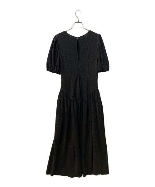 JILL STUART（ジルスチュアート）JILL STUART (ジルスチュアート) シュリンクカットドレス ブラック サイズ:4の古着・服飾アイテム