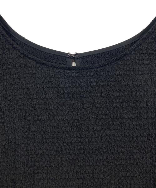 JILL STUART（ジルスチュアート）JILL STUART (ジルスチュアート) シュリンクカットドレス ブラック サイズ:4の古着・服飾アイテム