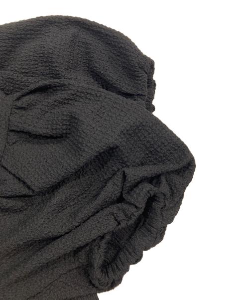 JILL STUART（ジルスチュアート）JILL STUART (ジルスチュアート) シュリンクカットドレス ブラック サイズ:4の古着・服飾アイテム