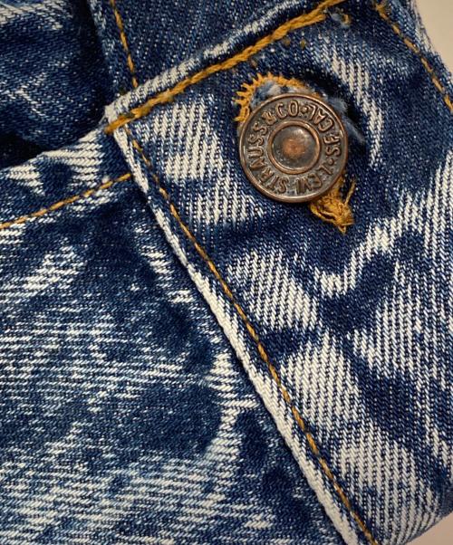 LEVI'S（リーバイス）LEVI'S (リーバイス) ケミカルウォッシュデニムジャケット インディゴ サイズ:Lの古着・服飾アイテム