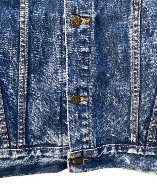 LEVI'S（リーバイス）LEVI'S (リーバイス) ケミカルウォッシュデニムジャケット インディゴ サイズ:Lの古着・服飾アイテム