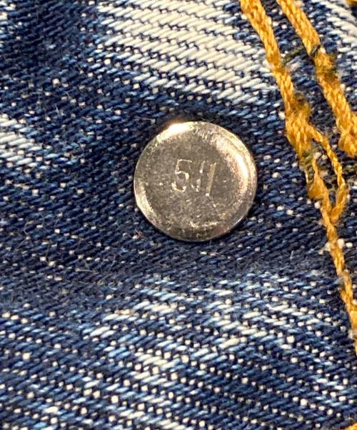 LEVI'S（リーバイス）LEVI'S (リーバイス) ケミカルウォッシュデニムジャケット インディゴ サイズ:Lの古着・服飾アイテム