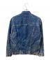 LEVI'S (リーバイス) ケミカルウォッシュデニムジャケット インディゴ サイズ:L：12000円