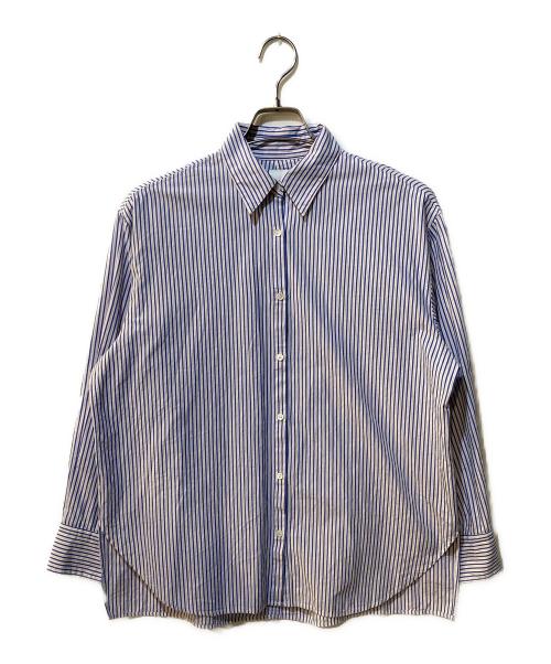 Spick and Span（スピック＆スパン）Spick and Span (スピックアンドスパン) Igeta×S 袖くしゅいげシャツ ブルー サイズ:Freeの古着・服飾アイテム