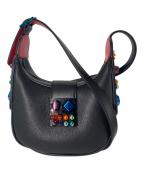 Christian Louboutinクリスチャン・ルブタン）の古着「Carasky Small ショルダーバッグ」｜ブラック