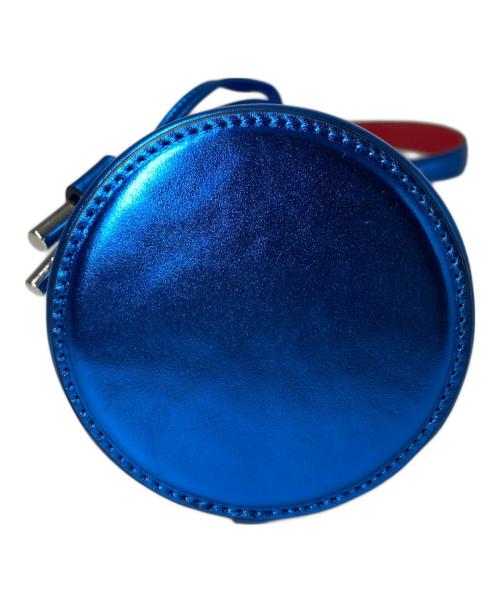 Christian Louboutin（クリスチャン・ルブタン）Christian Louboutin (クリスチャン・ルブタン) Mini Marie janeショルダーバック ブルーの古着・服飾アイテム