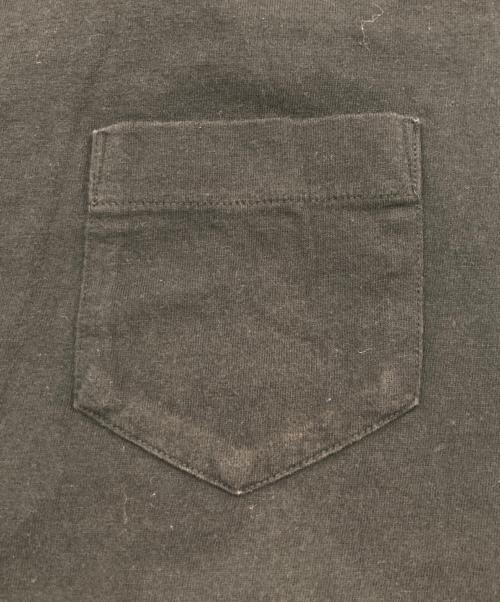 sacai（サカイ）sacai (サカイ) ストライプ切替Tシャツ ネイビー サイズ:3の古着・服飾アイテム