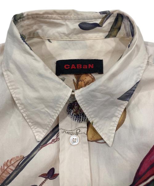 CABAN（キャバン）CABAN (キャバン) NEW BOTANICAL コットン レギュラーカラーシャツ アイボリー サイズ:Sの古着・服飾アイテム