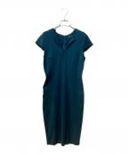 BROOKS BROTHERSブルックスブラザーズ）の古着「ノースリーブワンピース」｜グリーン