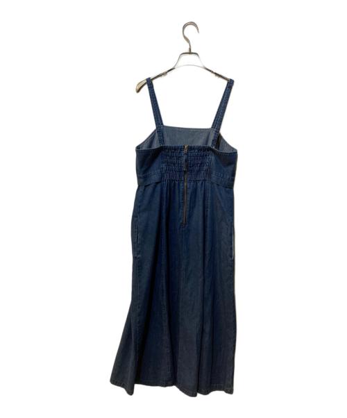 KUMIKYOKU（クミキョク）KUMIKYOKU (クミキョク) デニム キャミワンピース ブルー サイズ:2の古着・服飾アイテム
