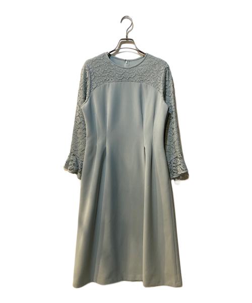 KUMIKYOKU（クミキョク）KUMIKYOKU (クミキョク) レース切替ワンピース グリーン サイズ:1の古着・服飾アイテム