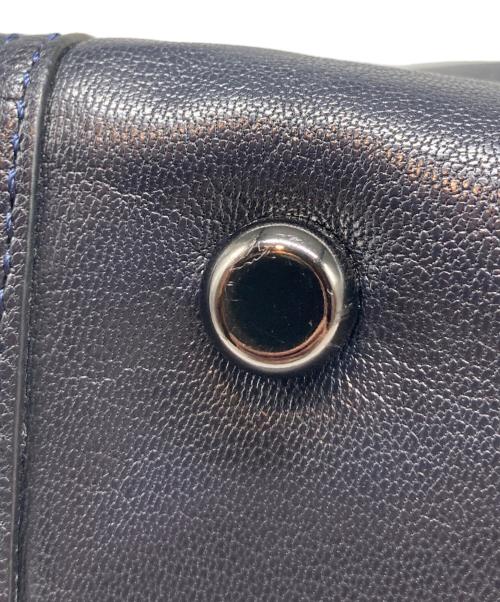 COACH（コーチ）COACH (コーチ) スワッガーキャリーオールソフトグレインレザー2WAYバッグ ネイビーの古着・服飾アイテム